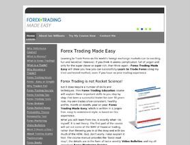 Forex-Trading-Made-Easy.com (Ian Williams) отзывы