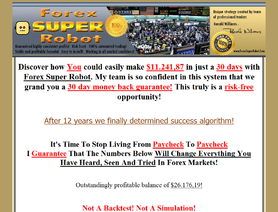 ForexSuperRobot.com (Ronald Williams) отзывы