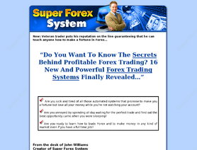 SuperForexSystem.com (John Williams) отзывы