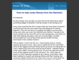 ForexGYKing.com (Rob Grespi) отзывы