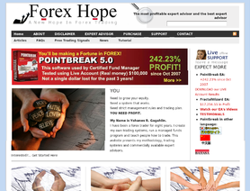 FxHope.com (Yohanes R. Gagahlin - PointBreak and FractalWizard EAs) отзывы
